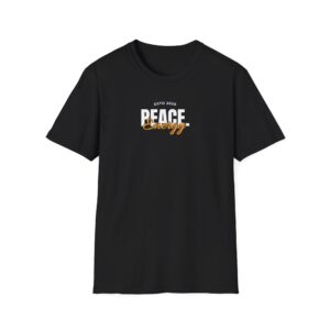 Unisex Peace Energy T-Shirt (Regular Fit)