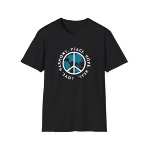 Unisex Planet Peace T-Shirt (Regular Fit)