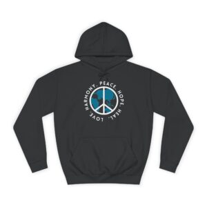 Unisex Planet Peace Hoodie
