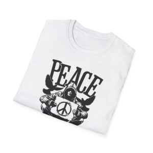 Unisex Peace Is a Quitet Revolution T-Shirt (Regular Fit)