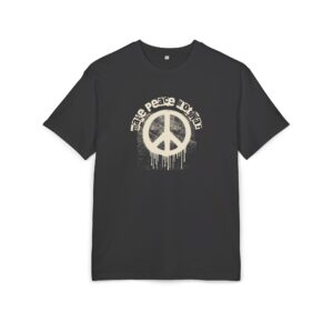 Unisex Make Peace Not War T-Shirt (Oversized Fit)