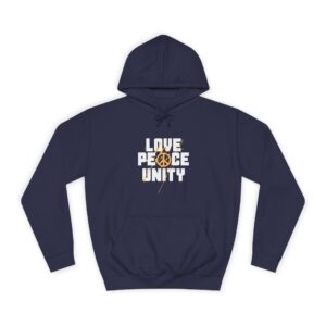 Unisex Love, Peace & Unity Hoodie